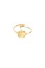 Stainless Steel Ring Daisy - kleuren goud of zilver