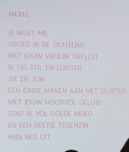 Merel poster