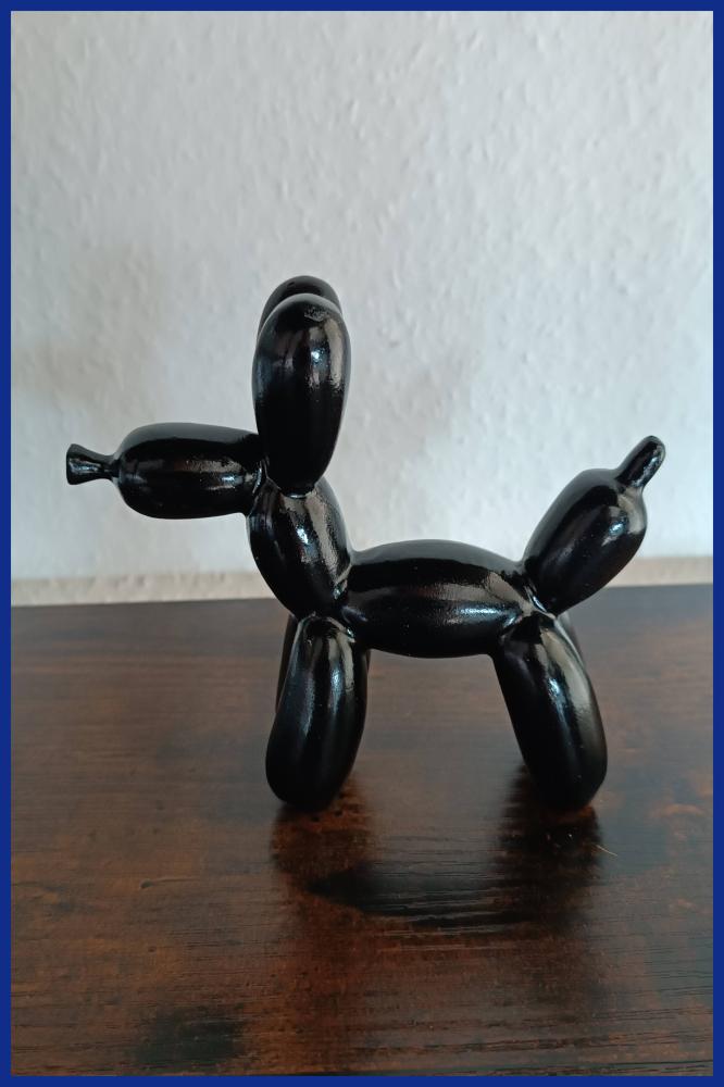 Ballon Hond Zwart