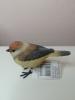 Decoratief vogeltje geel-oranje
