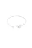 Vlinder bangle zilver