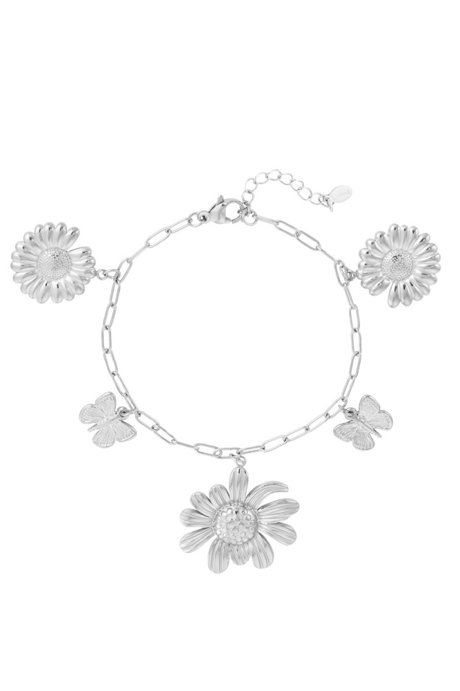 Bedelarmband flowerlicious