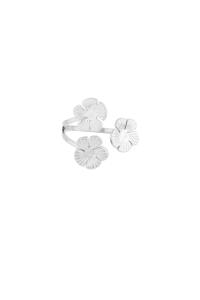 Stainless Steel Ring Daisy 3in1