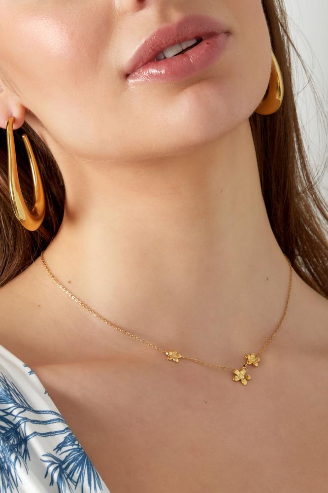 Bloemenketting 3 bloemetjes