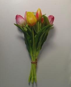 Tulpen roze/oranje/geel